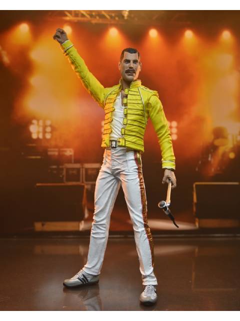 ネカ フレディ・マーキュリー イエロージェケット ver 7インチ アクションフィギュア