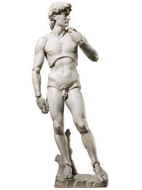 figma SP-066 ダビデ像 【再販】 「テーブル美術館」 フリーイング