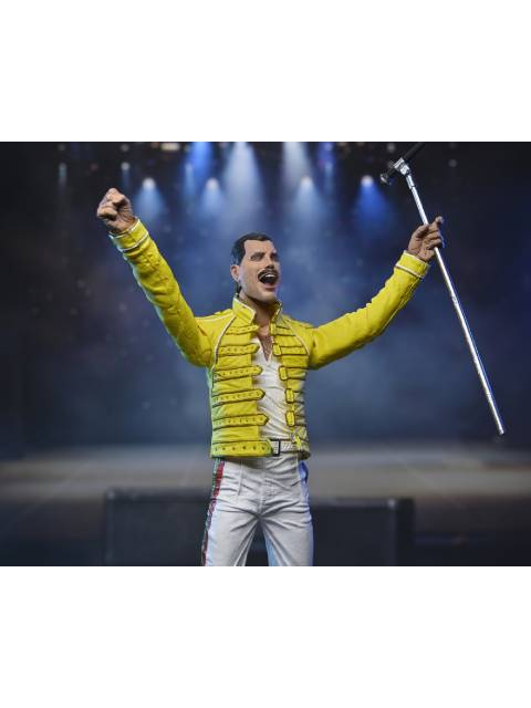 ネカ フレディ・マーキュリー イエロージェケット ver 7インチ アクションフィギュア