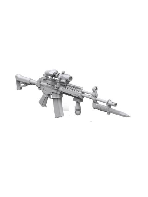 TORI FACTORY 1/12 韓国陸軍 ROK K1A短機関銃＆K2小銃