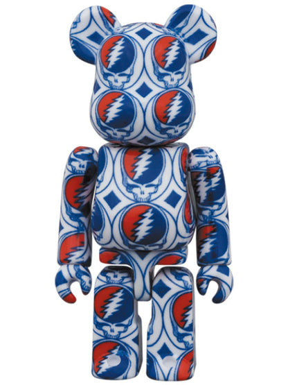 BE@RBRICK GRATEFUL DEAD 100% &amp; 400% (STEAL YOUR FACE)