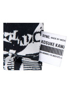 メディコムトイ SQUARE CUSHION 「MONEY IS YOUR GOD」 WHITE×BLACK