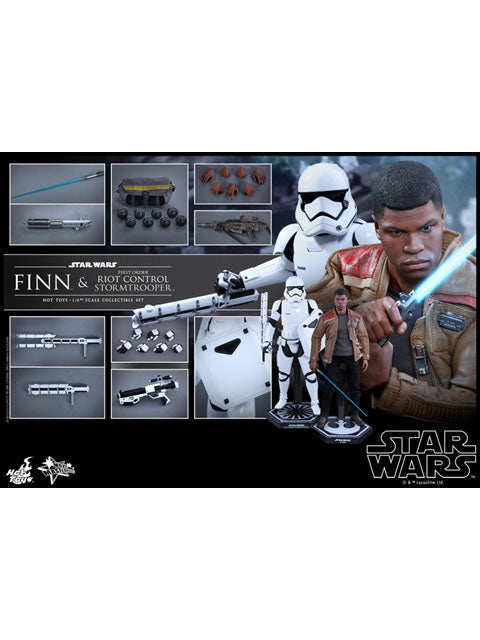 HOTTOYS ムービー・マスターピース 1/6スケール フィン&F.O.ストームトルーパー（ライオット・コントロール版）