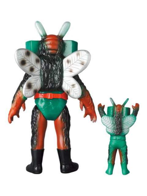 メディコムトイ テレビバエ(新色)+ミニソフビ (仮面ライダーV3より)