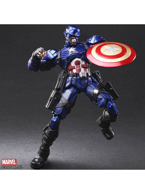 スクエアエニックス キャプテン・アメリカ マーベル ユニバース ヴァリアント ブリングアーツ DESIGNED BY TETSUYA NOMURA