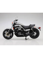 アオシマ 1/12 完成品バイク YAMAHA Vmax ニューシルバーダスト