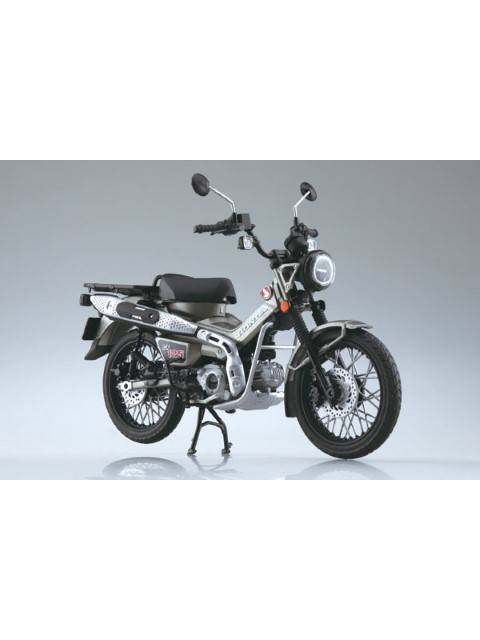 1/12 完成品バイク Honda CT125 ハンターカブ マットアーマードシルバーメタリック
