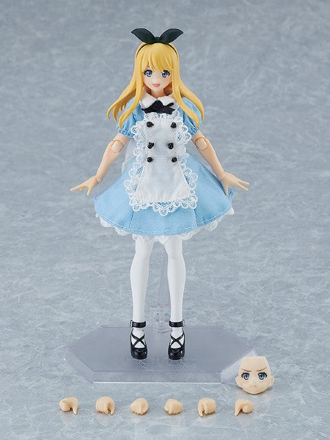figma figma Styles 女性body(アリス)with ワンピース+エプロンコーデ