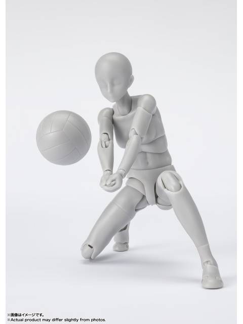 S.H.Figuarts ボディちゃん -スポーツ- Edition DX SET (Gray Color Ver.)