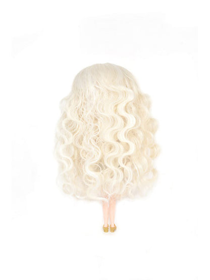 Blythe Original Super Deluxe Wig Curly Long Sherbet Vanilla