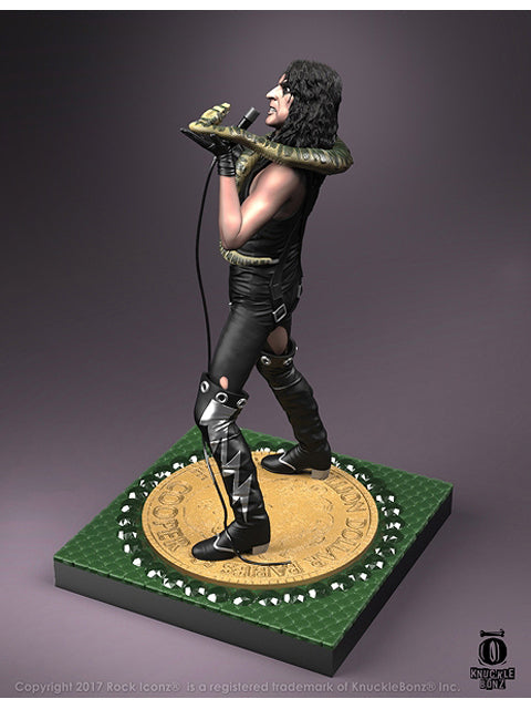 Knuckle Bonz アリス クーパー II スネーク / ロックアイコン ポリレジン製スタチュー 塗装済み完成品