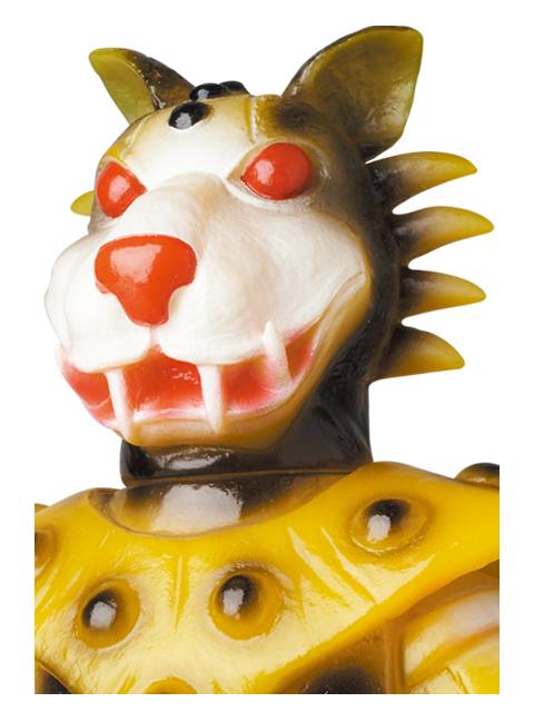 【限定品】 メディコムトイ イエロージャガー(新色)+ミニソフビ (人造人間キカイダーより) 東映レトロソフビコレクション  【新古品 特別価格】