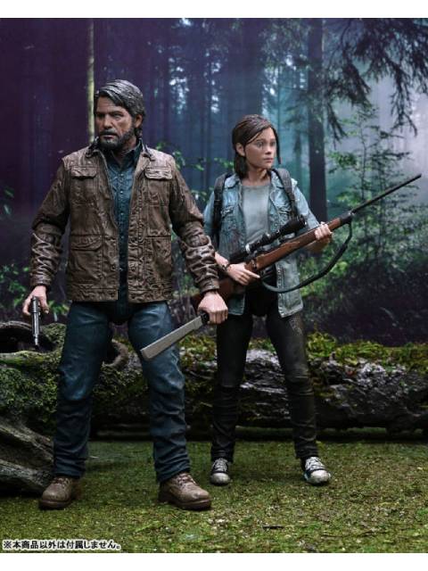 ネカ ジョエル・ミラー＆エリー・ウィリアムズ 「THE LAST OF US Part II」 アルティメット 7インチ アクションフィギュア 2PK