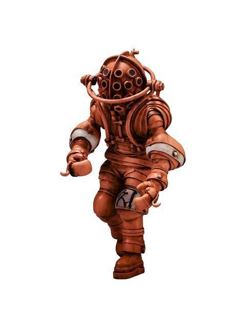 Sen-Ti-Nel VINTAGE DIVING SUITS COLLECTION No.01TA Takeya Color Edition "Takeya Style Free-standing Figurine"