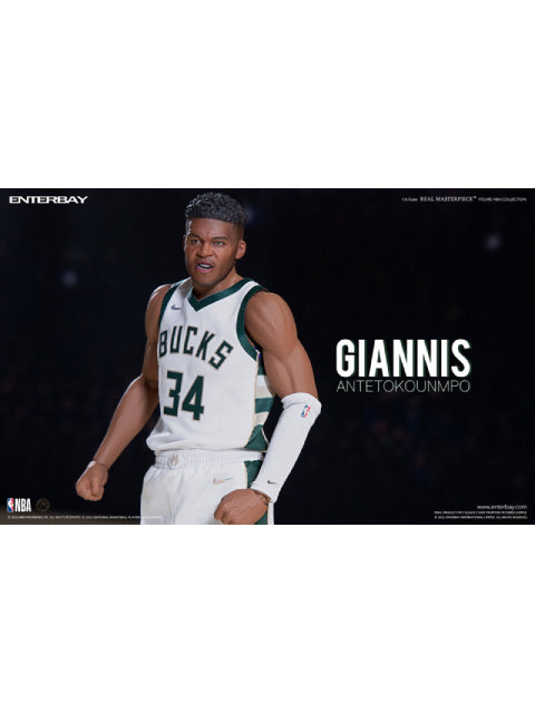 エンターベイ ヤニス・アデトクンボ 1/6 コレクティブル フィギュア リアルマスターピース NBAコレクション