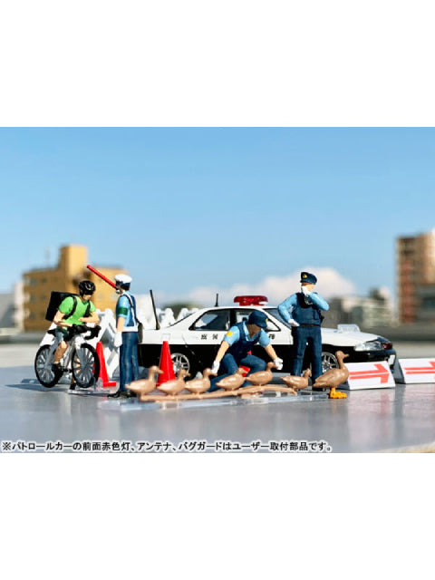 ジオラマコレクション ジオコレ64 #カースナップ16a 警察