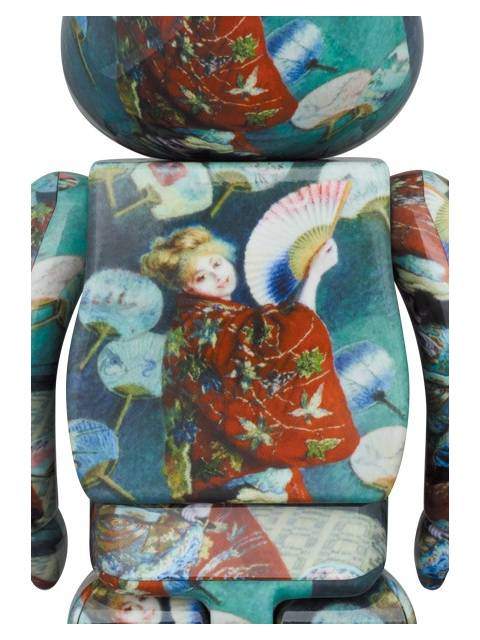 BE@RBRICK Boston Museum Claude Monet LA JAPONAISE 100％ & 400％