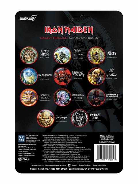 スーパー7 リ・アクション エディ・ザ・ヘッド(ヘヴィ・メタル・アーミーVer.)  IRON MAIDEN(アイアン・メイデン)