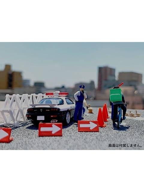 ジオラマコレクション ジオコレ64 #カースナップ16b 警察2