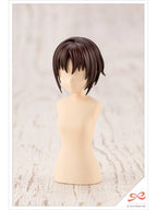 コトブキヤ アフタースクール ショートウィッグA[ホワイト＆チョコレートブラウン] 【プラモデル】 1/10 「創彩少女庭園」