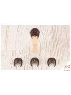 コトブキヤ アフタースクール ショートウィッグA[ホワイト＆チョコレートブラウン] 【プラモデル】 1/10 「創彩少女庭園」