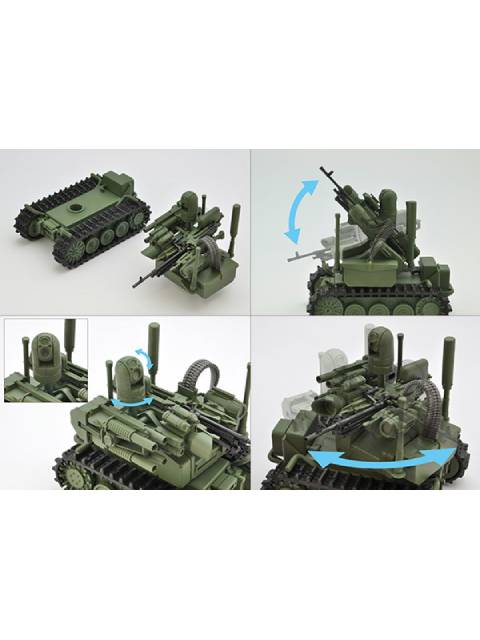 リトルアーモリー 【LD037】 UGV武装ロボットシステム 1/12 【プラモデル】