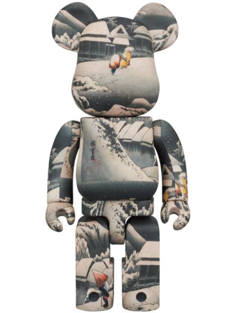 BE＠RBRICK 蒲原 100% & 400％ 歌川広重 「東海道五十三次」 東京国立 