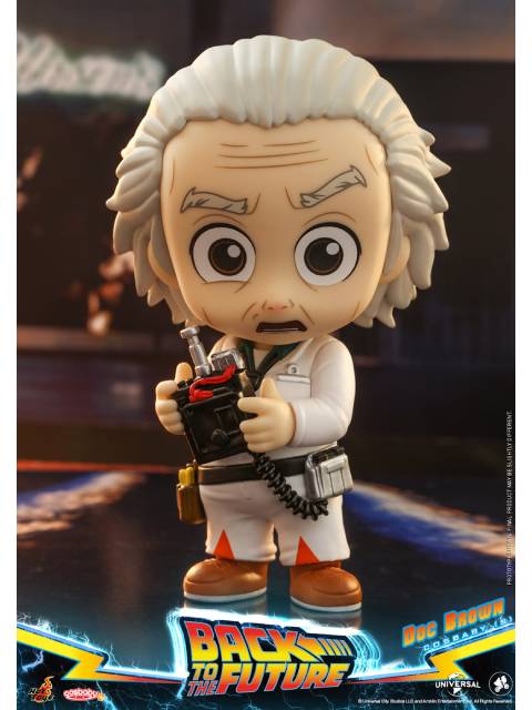 HOTTOYS コスベイビー サイズS エメット・ブラウン博士 「バック・トゥ・ザ・フューチャー」