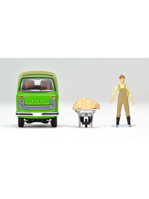 トミカリミテッドヴィンテージ ネオ 【LV-N15c】 ホンダ TN-V スーパーデラックス フィギュア付(緑)