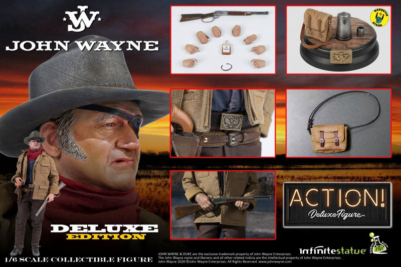 インフィニティスタチュー ジョン・ウェイン デラックス ver 1/6 アクションフィギュア