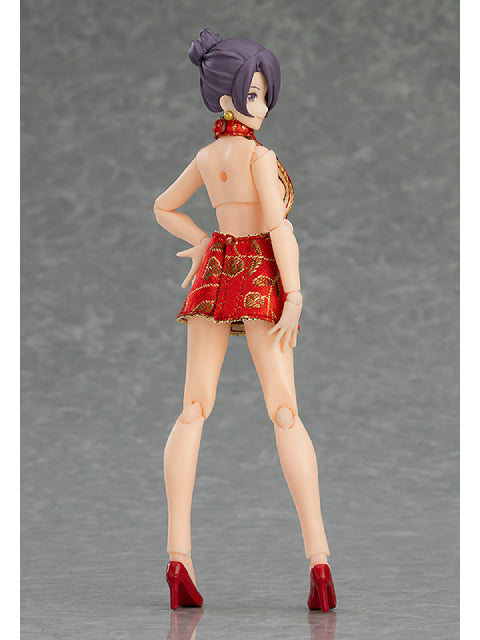 figma 569 figma Styles 女性body(ミカ) with ミニスカートチャイナワンピコーデ