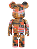 【大型商品】BE@RBRICK 1000% Andy Warhol × JEAN-MICHEL BASQUIAT #2