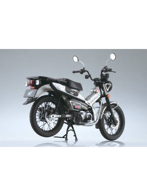 1/12 完成品バイク Honda CT125 ハンターカブ マットアーマードシルバーメタリック