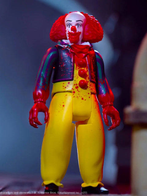 スーパー7 リ・アクション ペニーワイズ モンスター ブラッドスプラッター ver 「IT イット 1990」