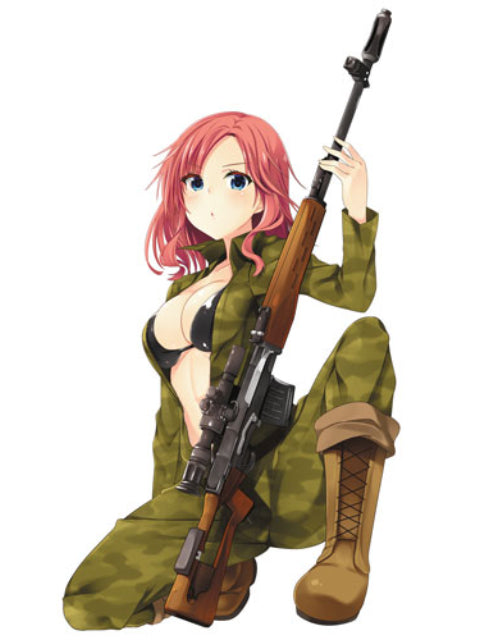 プラッツ 1/12 リアリスティック ライフル
