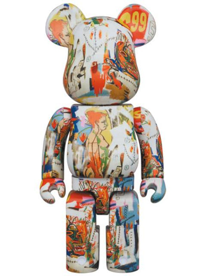 [Large item] BE@RBRICK 1000% Andy Warhol × JEAN-MICHEL BASQUIAT #4