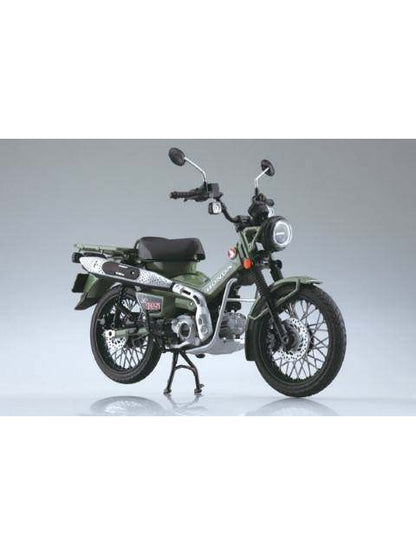 1/12 完成品バイク Honda CT125 ハンターカブ パールオーガニックグリーン