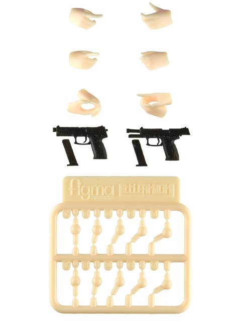 figma 【LAOP12】 figma用 銃の持ち手2 ハンドガンセット リトルアーモリー