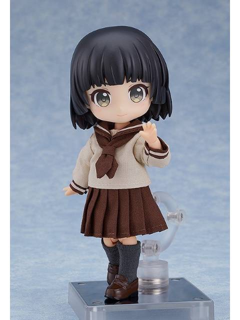 ねんどろいどどーる おようふくセット セーラー服 長袖(ベージュ)