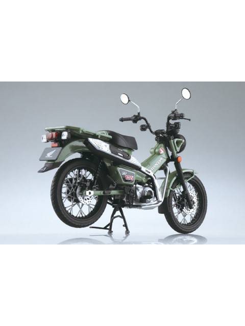 1/12 完成品バイク Honda CT125 ハンターカブ パールオーガニックグリーン