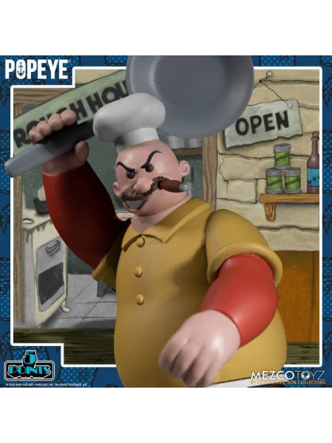 メズコ ポパイ カフェラウンジ 3.75インチ ボックスセット 「POPEYE」 5ポイント