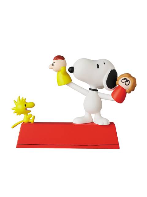 Medicom Toy UDF Puppet Snoopy &amp; Woodstock "PEANUTS Series 11"