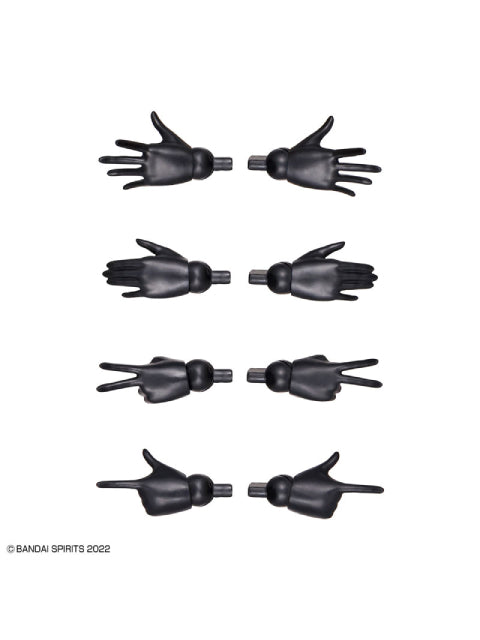 30MS オプションハンドパーツ ホワイト/ブラック