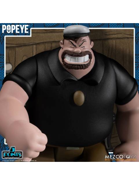 メズコ ポパイ カフェラウンジ 3.75インチ ボックスセット 「POPEYE」 5ポイント