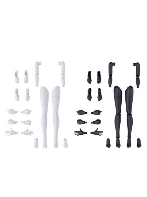 30MS アームパーツ＆レッグパーツ ホワイト/ブラック 【プラモデル】　オプションボディーパーツ