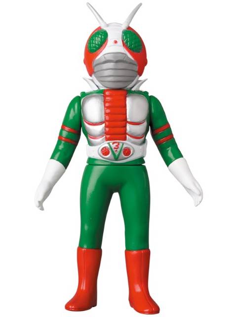 【限定品】 メディコムトイ 仮面ライダーV3 (新色) (ミドルサイズ) 【新古品 特別価格】