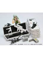 リトルアーモリー 【LD038】 ミリタリーハードケースA3 ホワイト×グレー 1/12 【プラモデル】