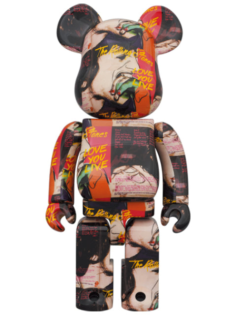 BE＠RBRICK andy warhol rolling stones love you live 100% & 400%