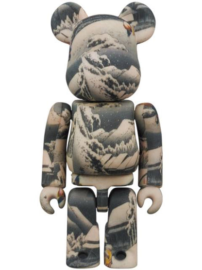 BE＠RBRICK Kambara 100% &amp; 400% Utagawa Hiroshige "Fifty-three Stations of the Tokaido" Tokyo National Museum