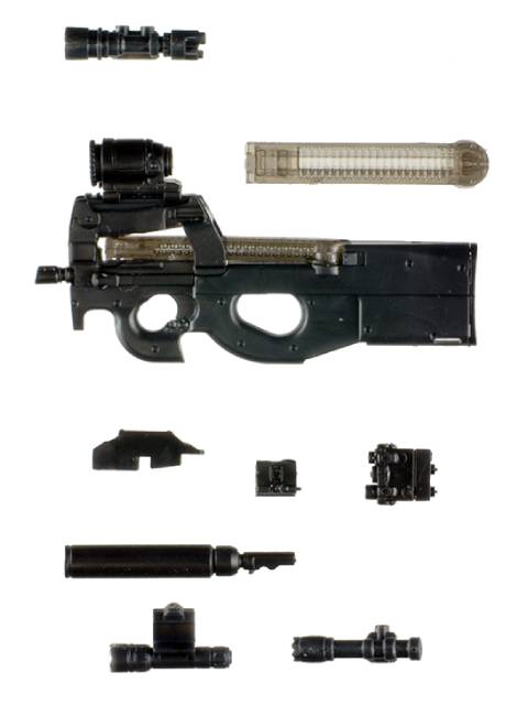 Little Armory [LADF18] P90 Type 1/12 [Plastic Model] Dolls' Frontline